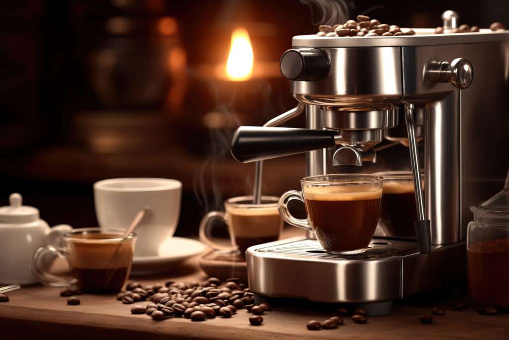 Coffee concept. Maximum quality and detail.